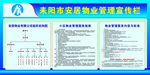 物业管理宣传栏