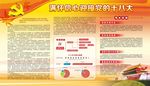 十八大海报素材