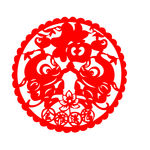 猴年剪纸