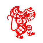 猴年剪纸