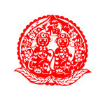 猴年剪纸
