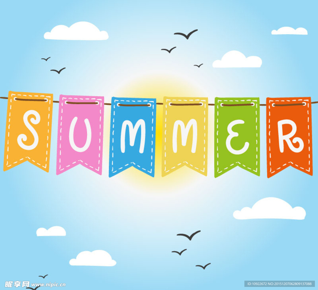 夏季吊旗