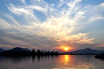 云龙湖夕阳