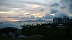 夕阳的天空