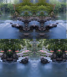 自然风景动画背景视频