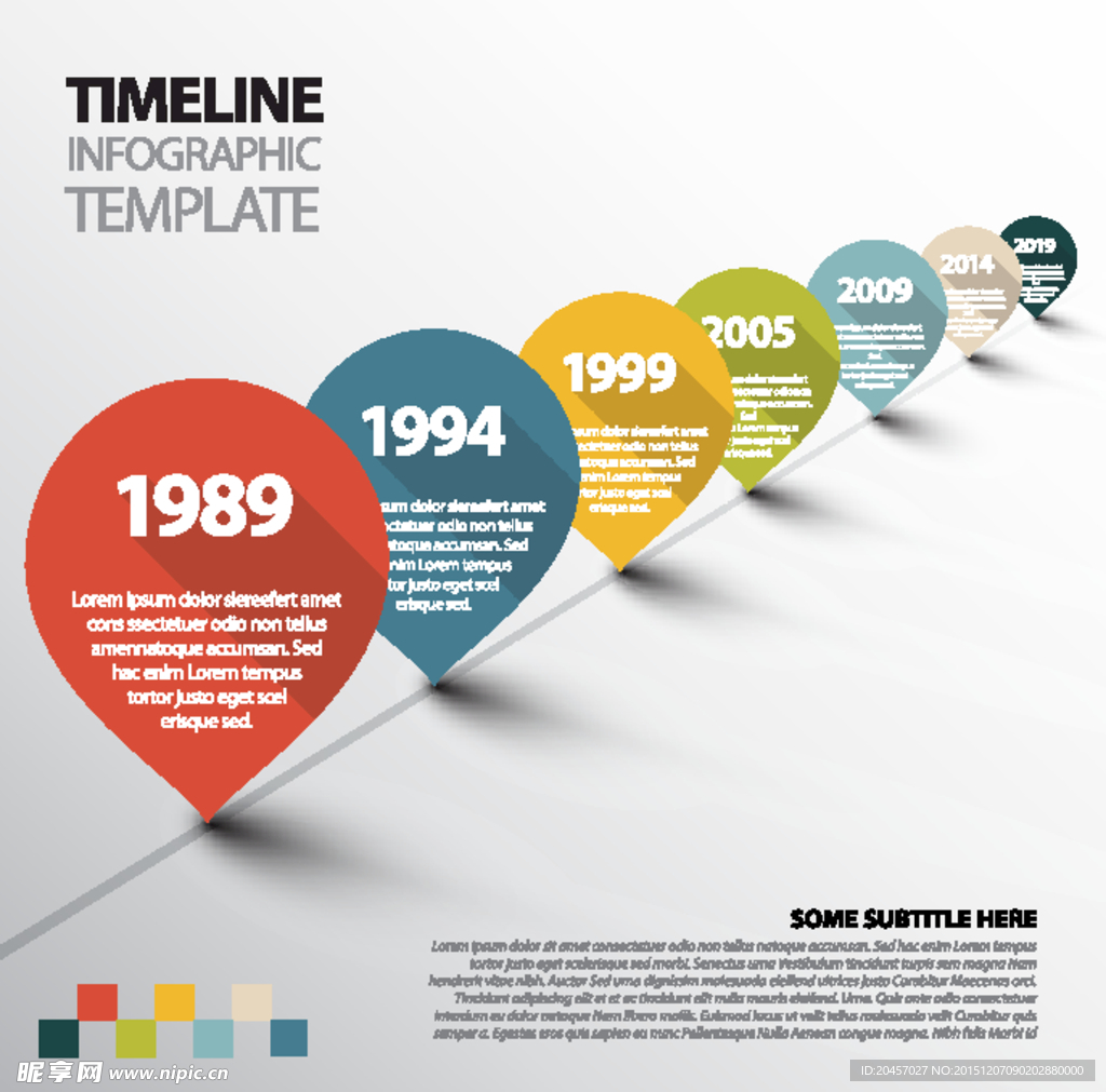 时间进度气球状