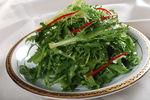 凉拌苦菊菜