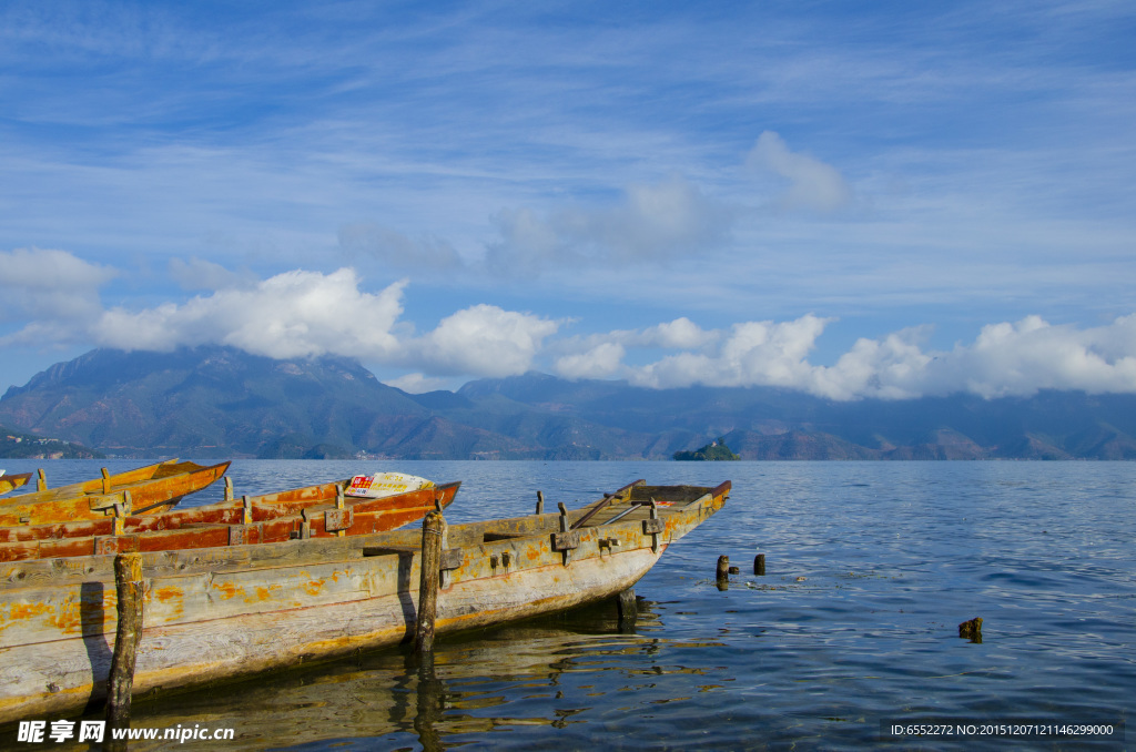 泸沽湖美景