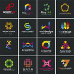 彩色时尚logo