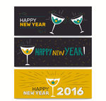 2016年新年  卡片