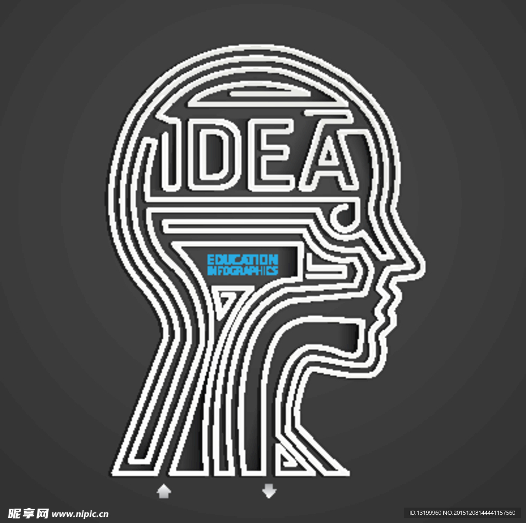 抽象人物idea