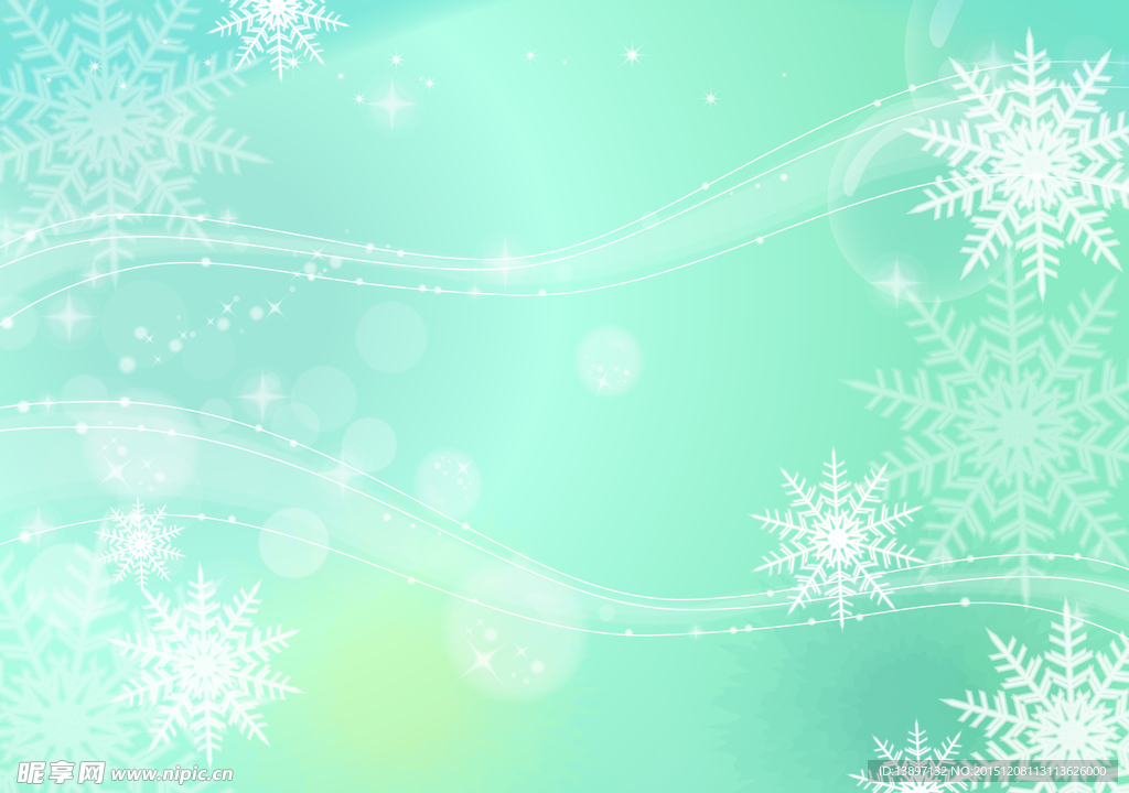 雪花背景
