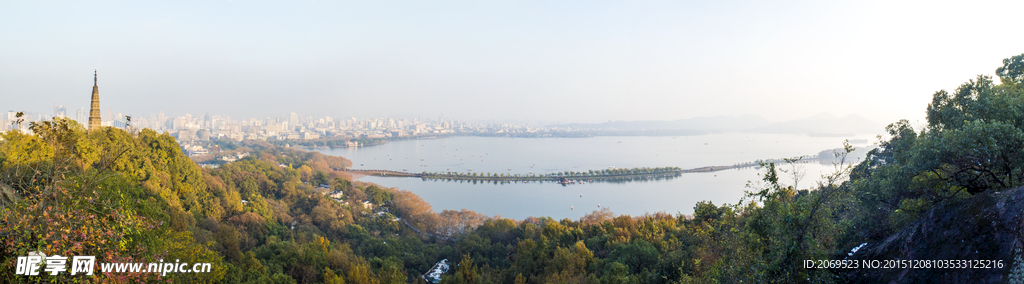 西湖全景-4