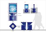 矢量垃圾桶  附带3D模型