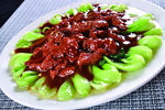菜胆蚝油牛肉