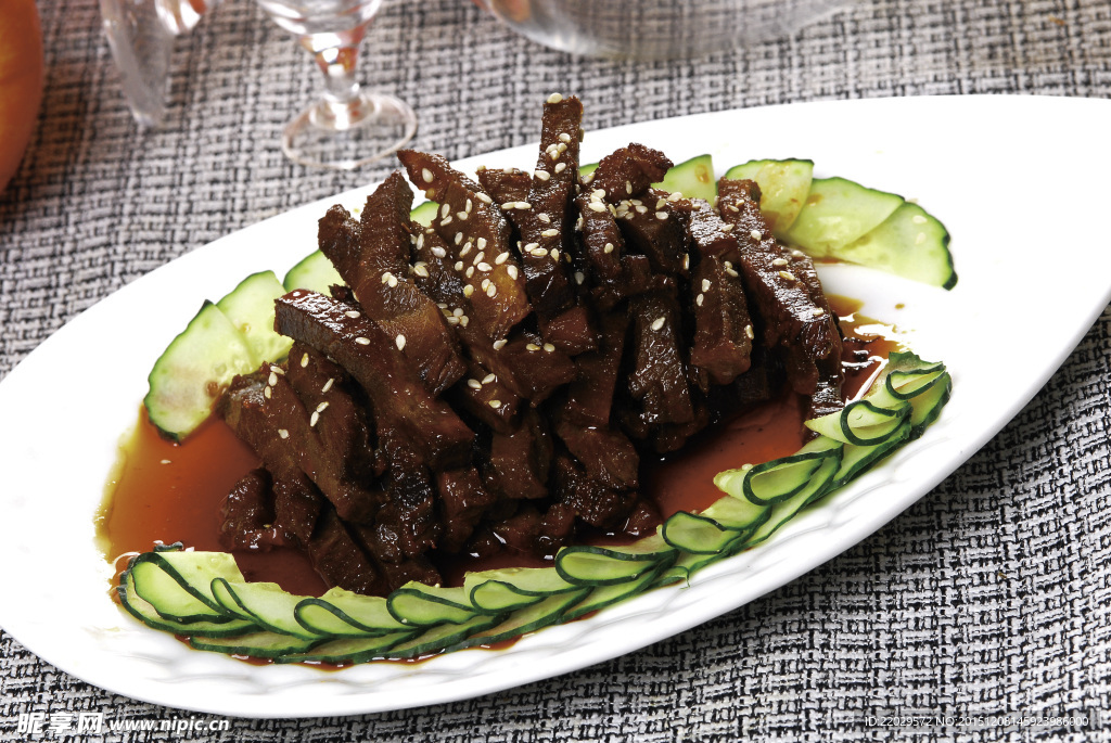 干拌牛肉干