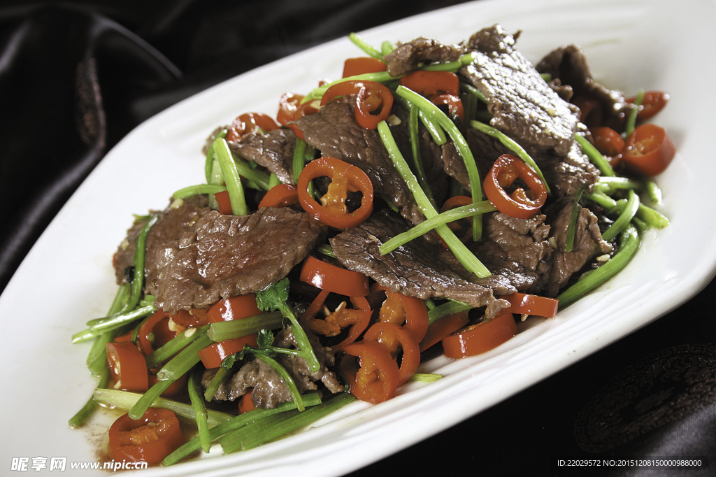 小炒黄牛肉