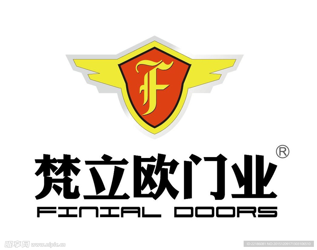 梵立欧移门logo