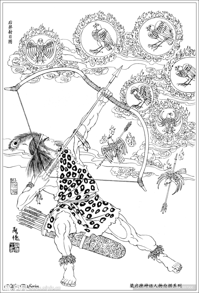 线条画