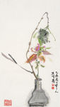 画家白岩峰国画花鸟画图片