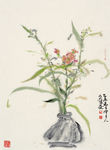 画家白岩峰国画花鸟画图片