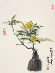 画家白岩峰国画花鸟画图片