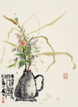 画家白岩峰国画花鸟画图片