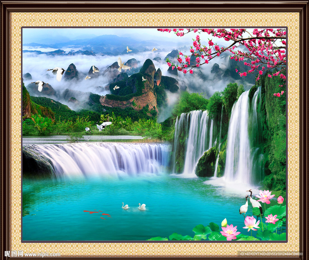 山水风景 高山流水