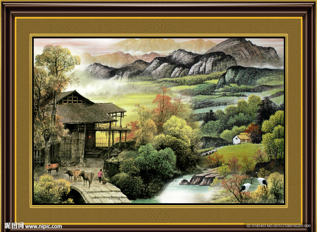 国画山水