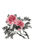 水墨牡丹 齐白石