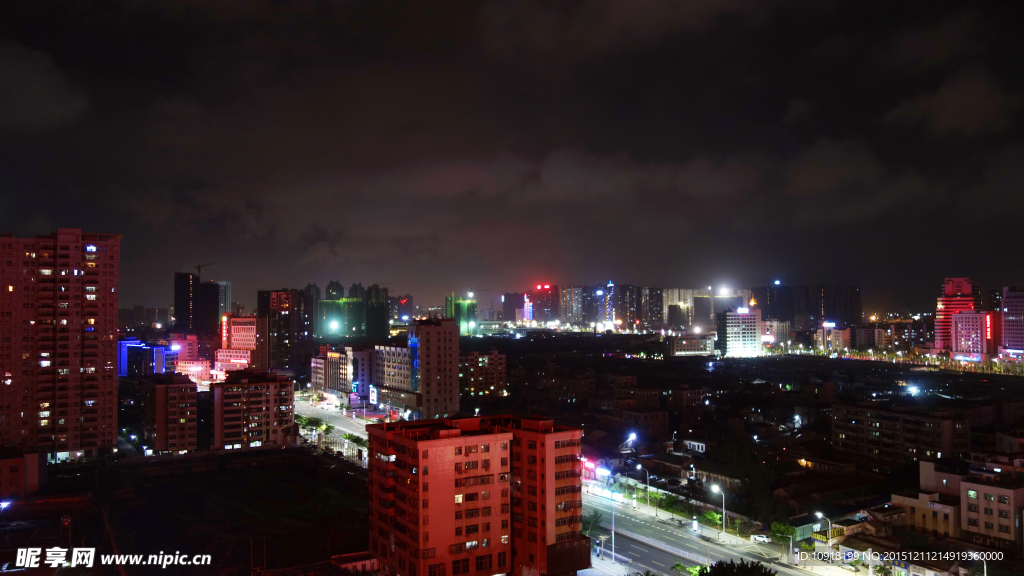 湛江市夜景