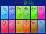 2016猴年星座日历