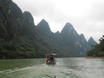 桂林山水 阳朔漓江 漓江漂流