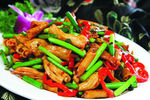 尖椒鹅肠