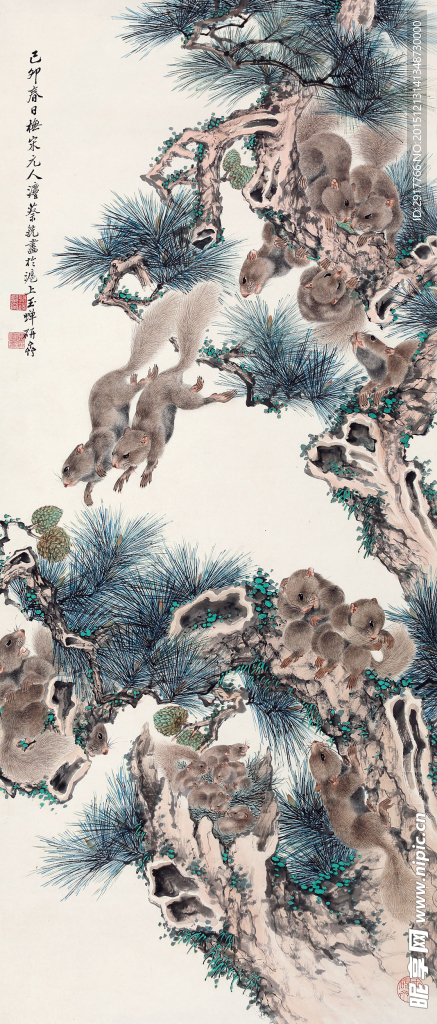 松鼠图