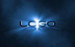 体积光模LOGO放射光幻特效P