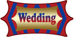红蓝撞色Wedding牌