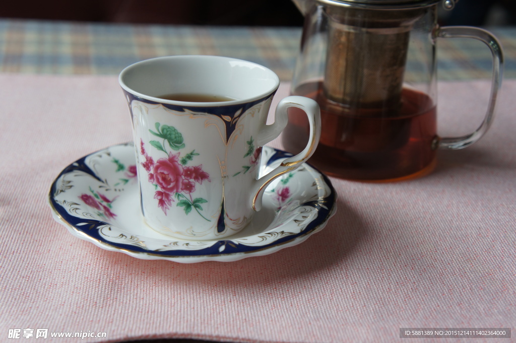 欧式茶杯