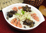 虾干笋干炖豆腐