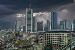 建筑 风光 乌云