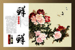牡丹花广告