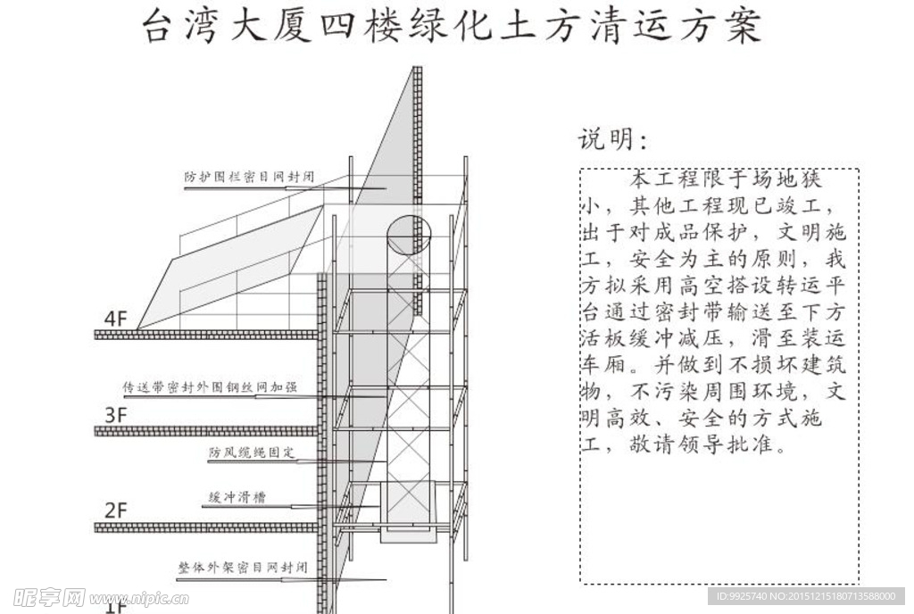 楼顶绿化垃圾土方清运方案
