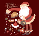 圣诞老人圣诞贺卡