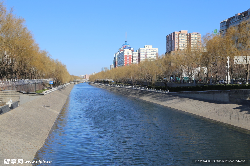 滨河风景