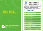 绿色宣传单