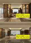 中式风格展厅3D效果图模型