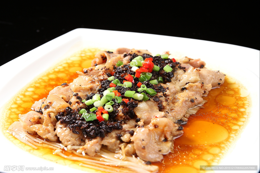 豉椒蒸肉眼根