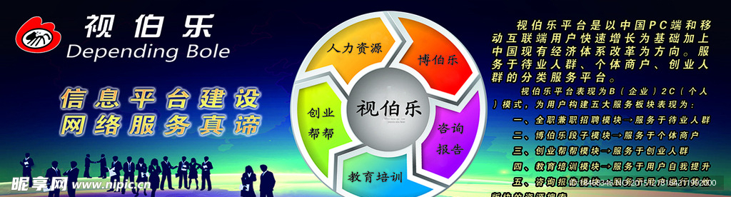 企业背景墙