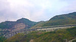 桥梁 高速路  大山