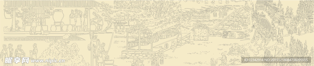 作坊线稿